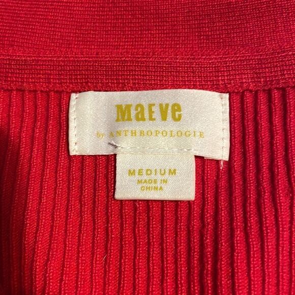Maeve Thea vneck sweater - Picture 3 of 6